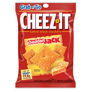 Cheez-It Cheddar Jack Cheese Crackers, 3oz