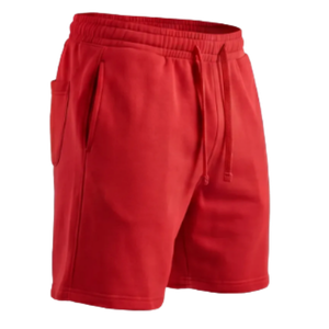Basketball Shorts w/Pockets 100% Cotton (Red)