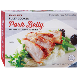 Fully Cooked Pork Belly, 12oz