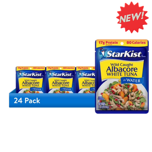 StarKist Albacore White Tuna in Water, 2.6oz (24 pack), 3.9lbs