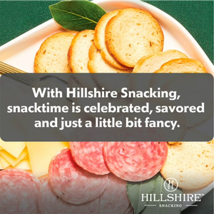 Hillshire Snacking Protein Bistro Bites, Italian Dry Salami, White Cheddar Cheese & Chocolate Covered Almonds Snack Pack, 2.8 oz (Refrigerated)
