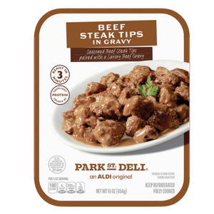 Park Street Deli Beef Steak Tips in Gravy 16oz