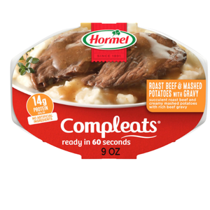 Hormel Compleats Roast Beef & Mashed Potatoes 9oz