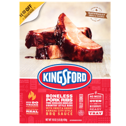 Kingsford  Boneless Pork Ribs 16oz