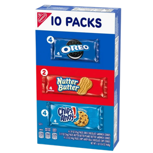 Nabisco Cookie Variety Packs,  10ct