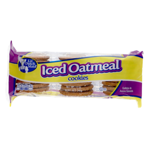 Dutch Maid Cookies, Iced Oatmeal, 12oz