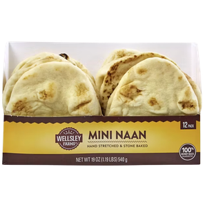 Wellsley Farms Mini Naan, 12 ct.