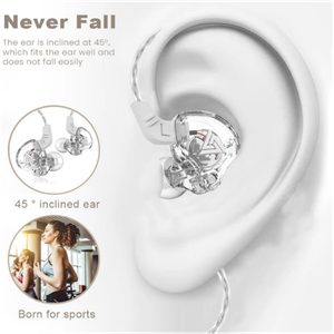 HiFi Sport Headphones in Ear Earphone for Running w/Mic
