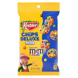 Keebler Chips Deluxe Cookies w/Rainbow M&M Candies, 3oz