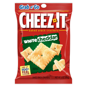 Cheez-It White Cheddar Baked Crackers, 3oz