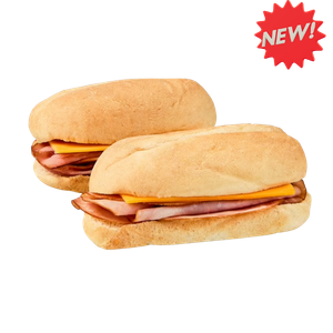 Smoked Ham & Cheddar Mini Twin Pack Sub Sandwich, 7.2 oz