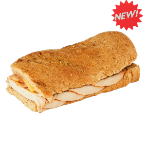 Extra Meat Turkey & Cheddar Sub Sandwich, Half, 8.5oz, 1 Count