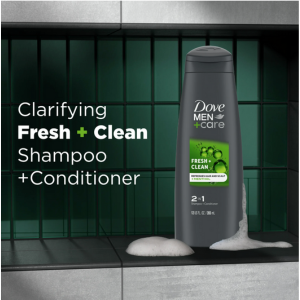 Dove Men+Care Fresh Clean 2-in-1 Shampoo and Conditioner