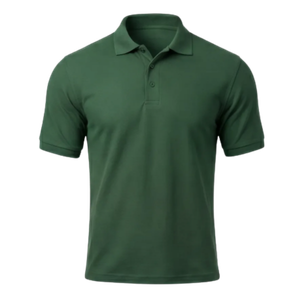 Men's Short Sleeve Polo Shirt (Green)