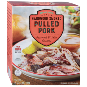 Hardwood Smoked Pulled Pork, 16oz