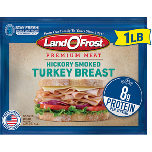 Land O'Frost Hickory Smoked Turkey Breast, 1lb