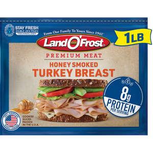 Land O'Frost Hickory Honey Smoked Turkey Breast, 1 lb