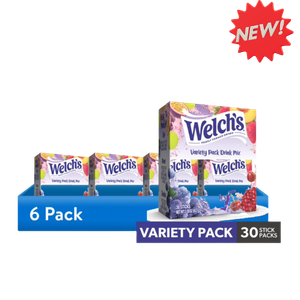 Welch's Grape Drink Mix 6 - 30ct Boxes, 14.34oz