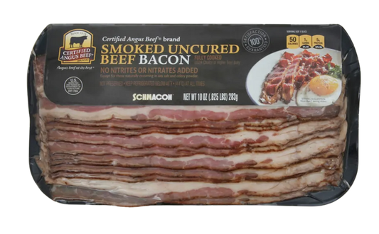 Certified Angus Beef Beef Bacon, Fully Cooked, 12oz