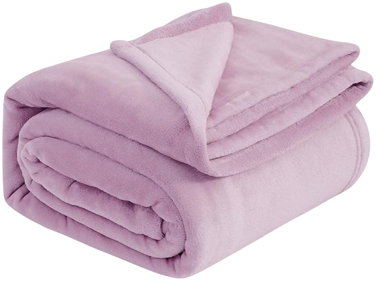 Fire Retardant Blanket (Lilac-Light)