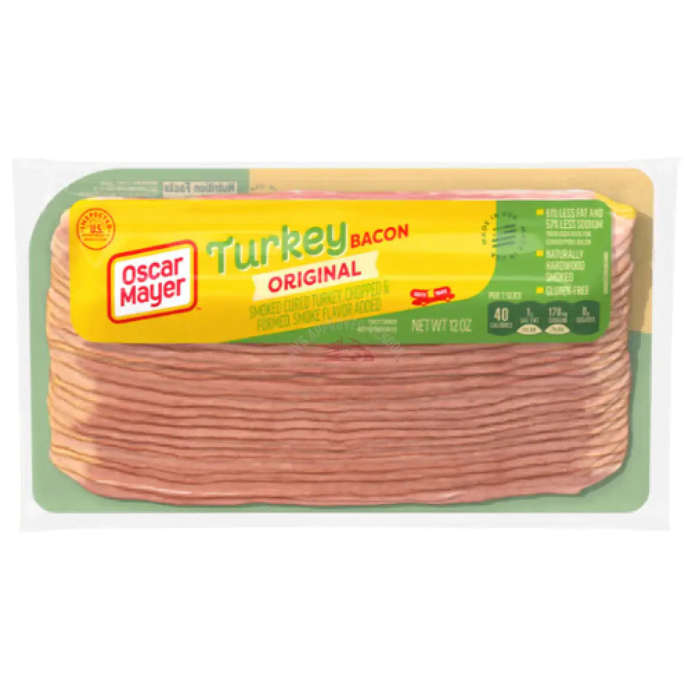 Oscar Mayer Turkey Bacon. 12oz Meat